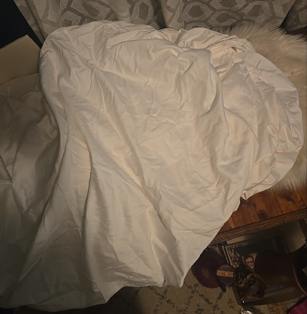 100% Egyptian Cotton Luxury Fitted Sheet Made In Italy - Picture 3 of 3